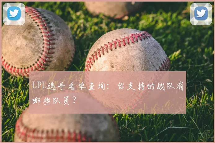 LPL选手名单查询:你支持的战队有哪些队员?